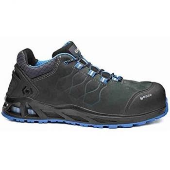 Zapatos de Seguridad Base K-Road B1000B S3 HRO CI HI SRC - Negro/Azul - Talla 44 EU