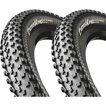 Continental Cross King Neumáticos para Bicicleta, Unisex Adulto, Negro, 27.5 x 2.6