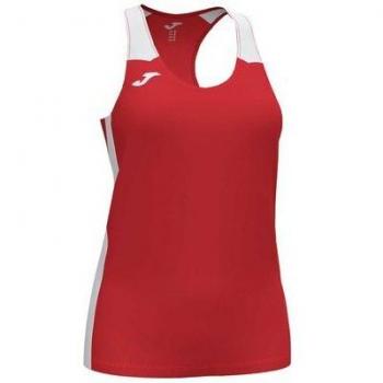 Joma Record II Women's Red-White Tank Top