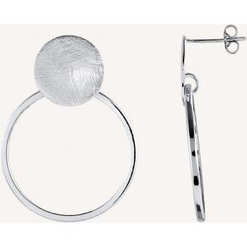 Pendientes Essentials de Vidal & Vidal con acabado de plata