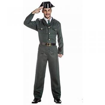 DISFRAZ GUARDIA CIVIL TALLA S TAMAÑO ADULTO