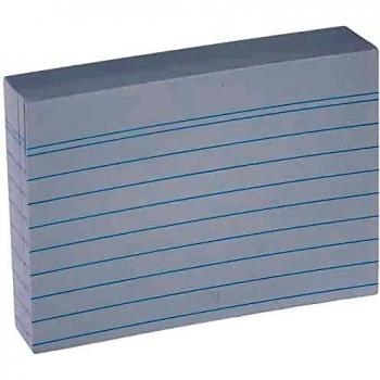 Tarjetas de índice A7 blancas, lineadas, 100 unidades - Herlitz