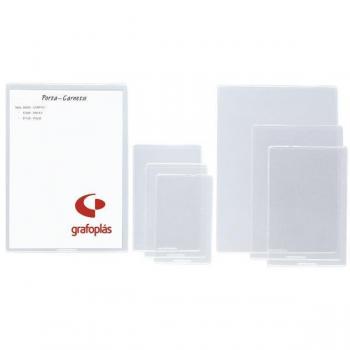 Funda Portadocumentos Tamaño Folio PVC Transparente Praxton con 100 Unidades