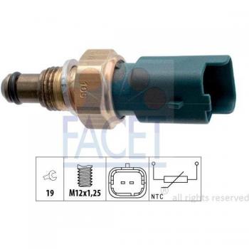 Sensor de Temperatura de Refrigerante y Combustible FACET 7.3317 para FORD, CITROËN y PEUGEOT - Fabricado en Italia, Equivalente OE