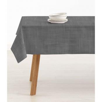 Mantel MUARÉ Belum Gris Oscuro Tacto Tela 100 x 155 cm