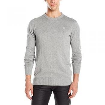 G-STAR Core R Knit L D02238-7281 - Suéter para hombre, color Gris