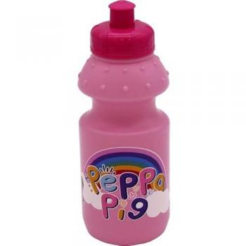 Botella Infantil Peppa Pig 350ml - Rosa - Sin BPA - Económica y Anti-fugas