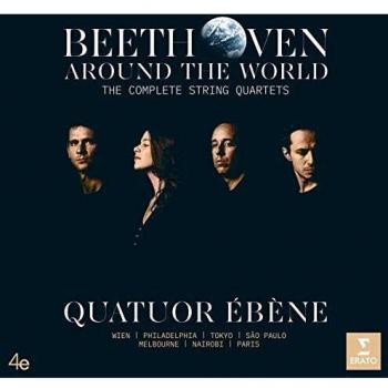 Quatuor Ébène: Pierre Colombet, Gabriel Le Magadure, Marie Chilemmeraphaël Merlin - Beethoven Around The World
