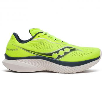 Saucony Kinvara 15 Men's Running Shoes - Yellow/Green - Size 46