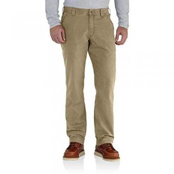 Carhartt Men's Rugged Flex Rigby Dungaree Pants - Green (40)
