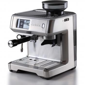 Cafetera Espresso Automática Ariete 1312/10 con Display Digital, Molinillo Integrado, 15 Bares, Capacidad de 2 Litros, Espumador y Compatible con Café en Polvo y Cialdas