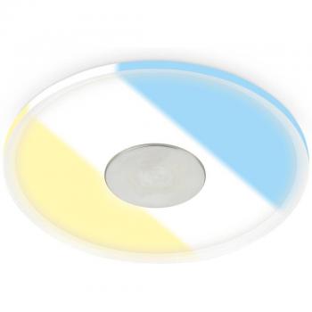 Lámpara de Techo Empotrable LED 748 IP44 CCT con Interruptor Ø 12cm