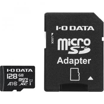 Memoria SD Micro 128GB I-O Data MSD-A1 C10 con Adaptador a SD