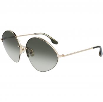 Victoria Beckham VB220S Oval Metal Sunglasses for Women