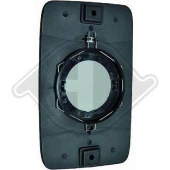 Cristal de espejo retrovisor exterior DIEDERICHS 3481026