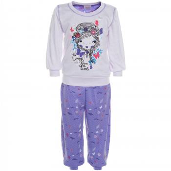BEZLIT - Pijama - Cuello redondo - Manga Larga - para niña morado 10 Años / 140 cm