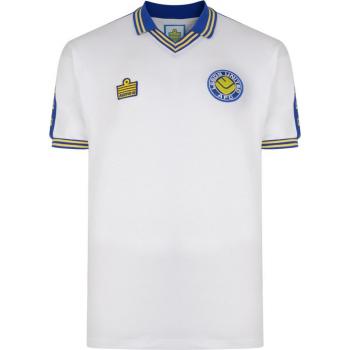 Leeds United 1978 Admiral Retro Football Shirt - White - Male - Size: Small Adults