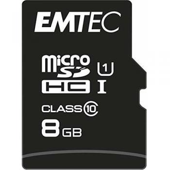Emtec microSD Class10 Gold+ 8GB 8GB MicroSDHC Clase 10 memoria flash - Tarjeta de memoria