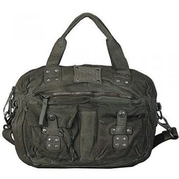 'vilenca Holland Unisex Laptop Bag Asa Tache computertasche vintagetasche notebook Bag Made Of Genuine Buff 40704 Color Verde Oliva