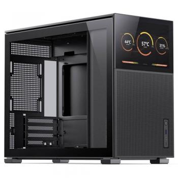 Jonsbo D31 MESH Midi Tower Cristal Templado USB 3.2 Negro