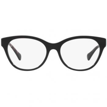 Ralph by Ralph Lauren RA7141 6007 Women’s Eyeglasses Black Size 54 (Frame Only) - Blue Light Block Available