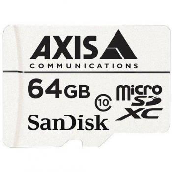 Axis Communications Surveillance Card 64 GB 64GB MicroSDHC Class 10 memory card - mem