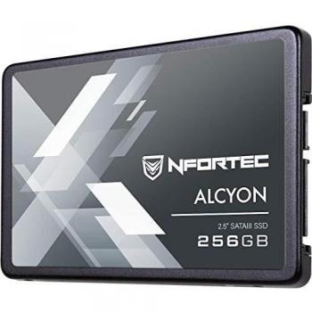 Nfortec Alcyon 2,5 SSD 256GB SATA III,Disco Duro Estado sólido Interno con Interfaz Serial ATA III 6Gb/s