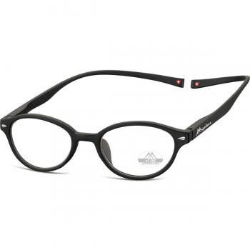 Montana Readers MR61 Magnetic Men's Eyeglasses Black Size +2.50 - Blue Light Block Available