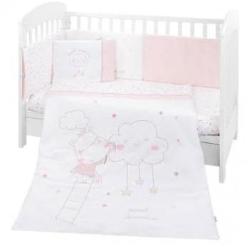 Juego de cama 6 piezas 70/140 Hippo Dreams Kikkaboo