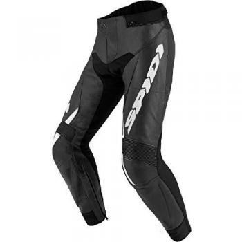 Pantalones de Moto Spidi Teker 2 Negro-Blanco Talla 62