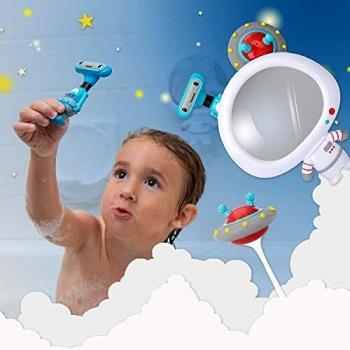 Nuby - SetAstronauta con Espejo - 12M+, Multicolor