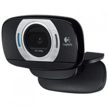 Logitech HD Webcam C615 with Full HD 1080p Video, Built-in Microphone, USB 2.0 Connectivity, Portable Design, and Swivel Mount