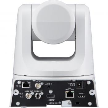 Cámara PTZ 4K UHD Panasonic AW-UE100 - Zoom óptico 24x, OIS + EIS, soporte 12G-SDI, NDI y SRT - Color blanco