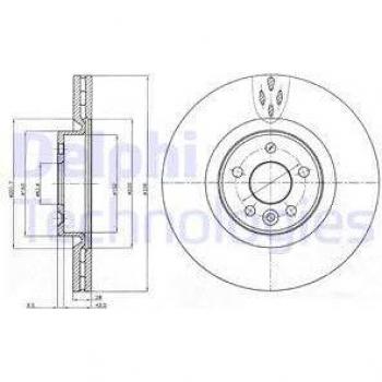 Disco de freno DELPHI BG9077C