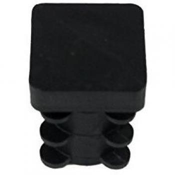 MAURER 5330702 Contera Cuadrada Interior Negra 16x16 mm. Blister 4 Piezas