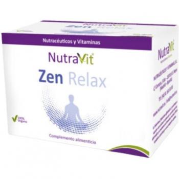 Nutravit Zen Relax Vegan 60 Cápsulas - Relajación Profunda | Multivitaminas Completas