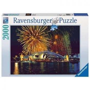 Ravensburger Puzzle 2000 P. Fuegos Artificiales En Sydney