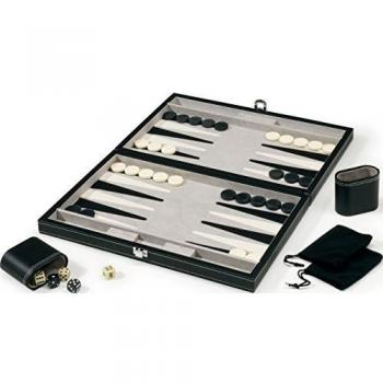 Mainstreet Classics 15-Inch Backgammon Board Game Set