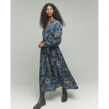 Vestido midi con manga larga Tintoretto