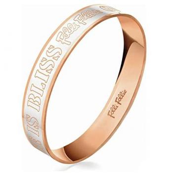 Pulsera Mujer Folli Follie 3B13T015R Acero Violeta 16 cm