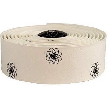 Cinta de manillar Silca Nastro Fiori Blanco Negro