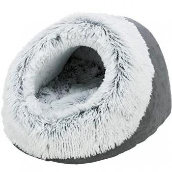 Trixie Cueva Harvey, 35 × 26 × 41 cm, Gris/Blanco-Negro