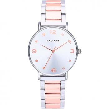 Reloj de Mujer Radiant Cozy RA597203 con Correa Bicolor Oro Rosa