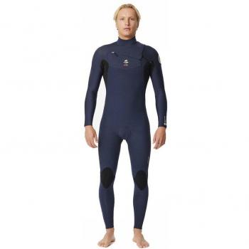 Traje de neopreno Rip Curl Dawn Patrol 4/3 mm con cremallera en el pecho y mangas largas para hombre
