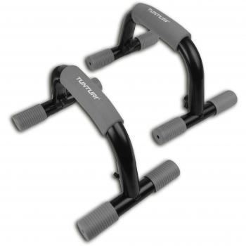 Tunturi Push/Pull-up Agarraderas para Flexiones, Unisex Adulto, Negro, Talla Única
