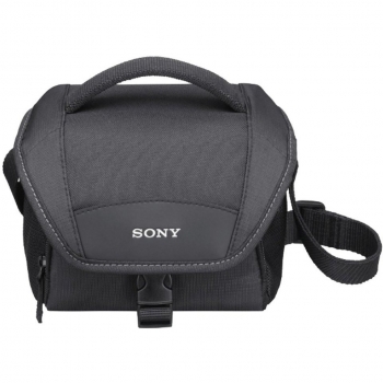 Sony LCSU11/B - Funda Protectora para Cámara y Videocámara, Color Negro