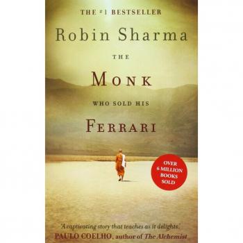 El monje que vendió su Ferrari (libro de autoayuda) - autor Robin Sharma, tapa dura, 224 páginas, en inglés