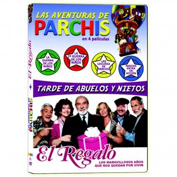 Pack tarde de abuelos y nietos las aventuras de parchis el regalo dvd