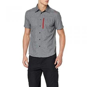 CMP Hemd Camisa, Hombre, Gris Antracita, 56