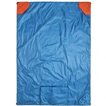 Klymit Versa Tech Blanket, Orange/Blue, R, 13VBOR01C